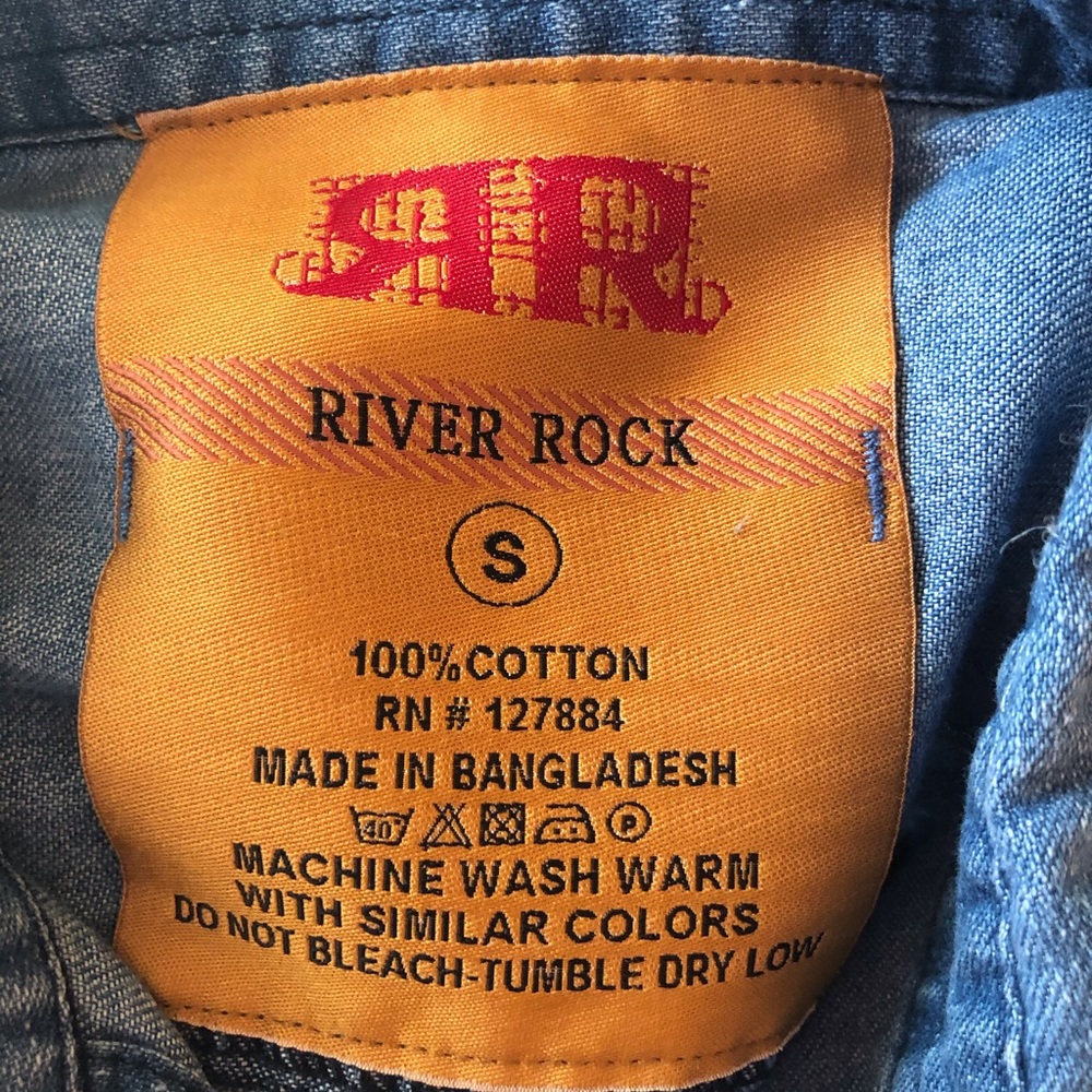 Denim button up - Picture 3 of 3